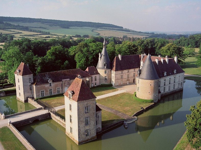 Castle Commarin, Côte-d'Or department in Eastern France, France
